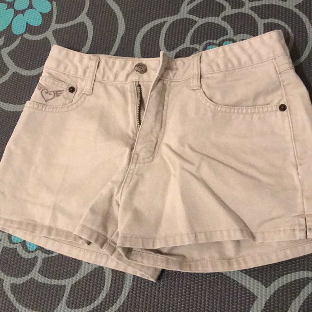 Angel brand tan shorts